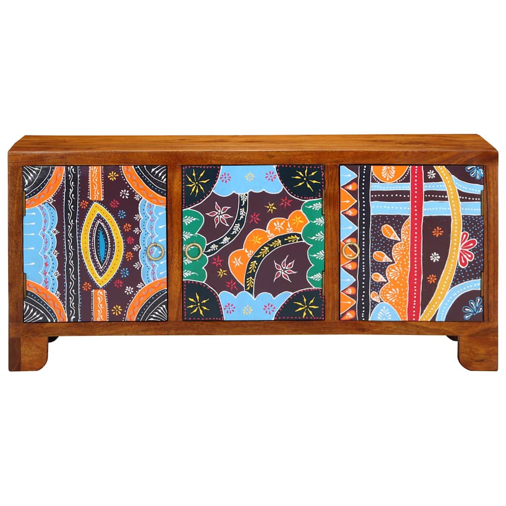 Lavička Na Boty S Úložištěm Medová Hnědá 100 X 35 X 45 Cm