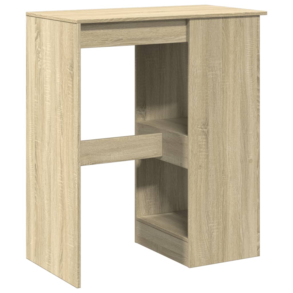 Barový Stůl S Regály 90 X 47,5 X 103,5 Cm Kompozit