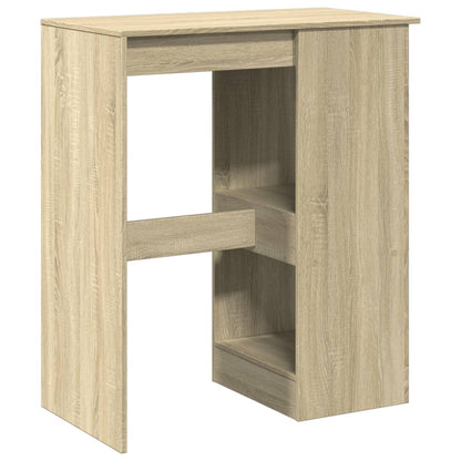 Barový Stůl S Regály 90 X 47,5 X 103,5 Cm Kompozit