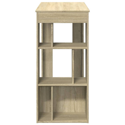 Barový Stůl S Regály 102 X 50 X 103,5 Cm Kompozit