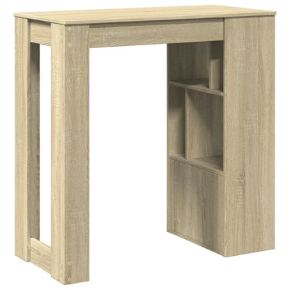 Barový Stůl S Regály 102 X 50 X 103,5 Cm Kompozit