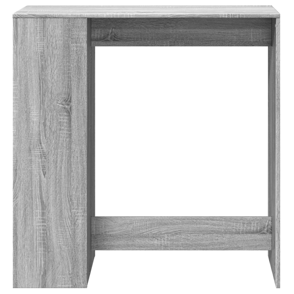 Barový Stůl S Regály Šedý Sonoma 101 X 40 X 103,5 Cm Kompozit