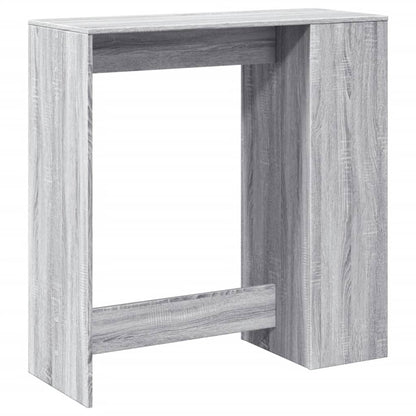 Barový Stůl S Regály Šedý Sonoma 101 X 40 X 103,5 Cm Kompozit