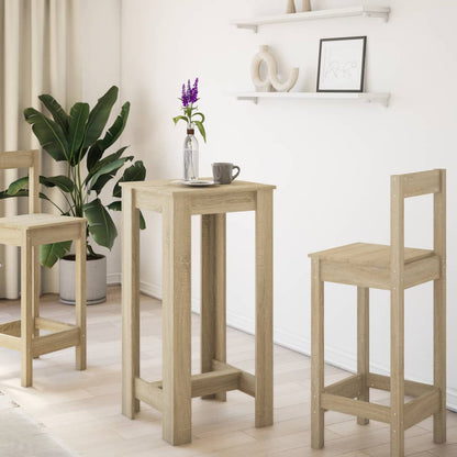 Barový Stůl 51 X 50 X 103,5 Cm Kompozitní Dřevo