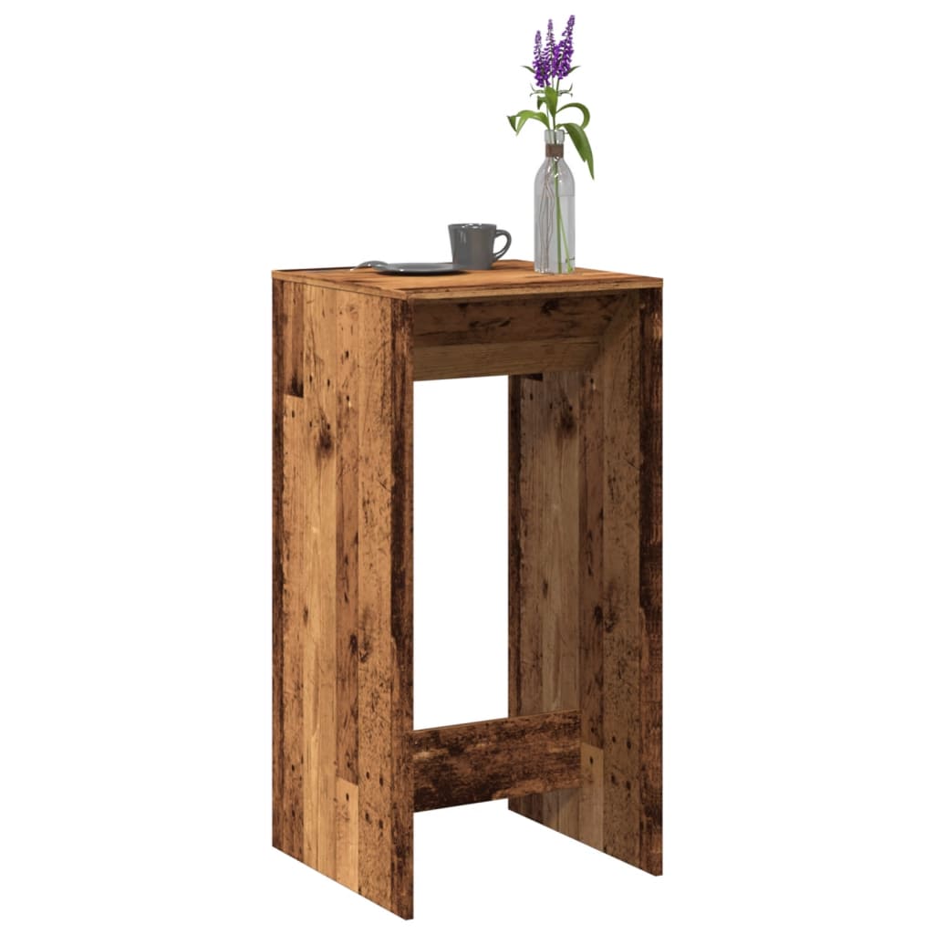 Barový Stůl 51 X 50 X 103,5 Cm Kompozitní Dřevo