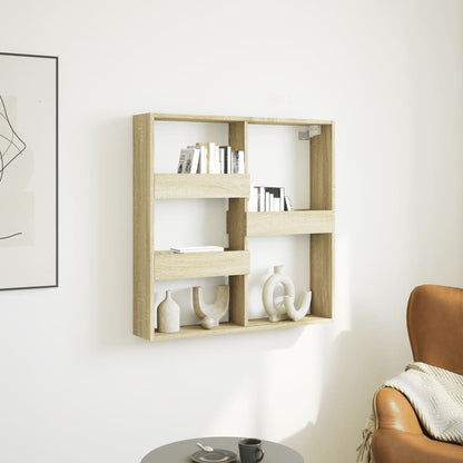 Nástěnná Skříňka Betonově Šedá Kompozitní Dřevo