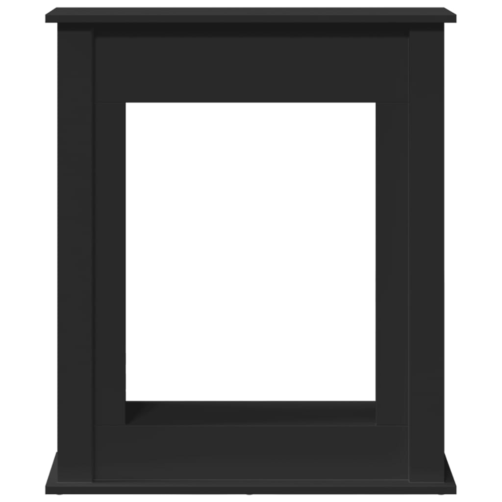 Krbová Obestavba Černá 75 X 20 X 87,5 Cm Kompozitní Dřevo