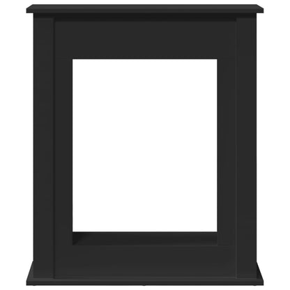 Krbová Obestavba Černá 75 X 20 X 87,5 Cm Kompozitní Dřevo