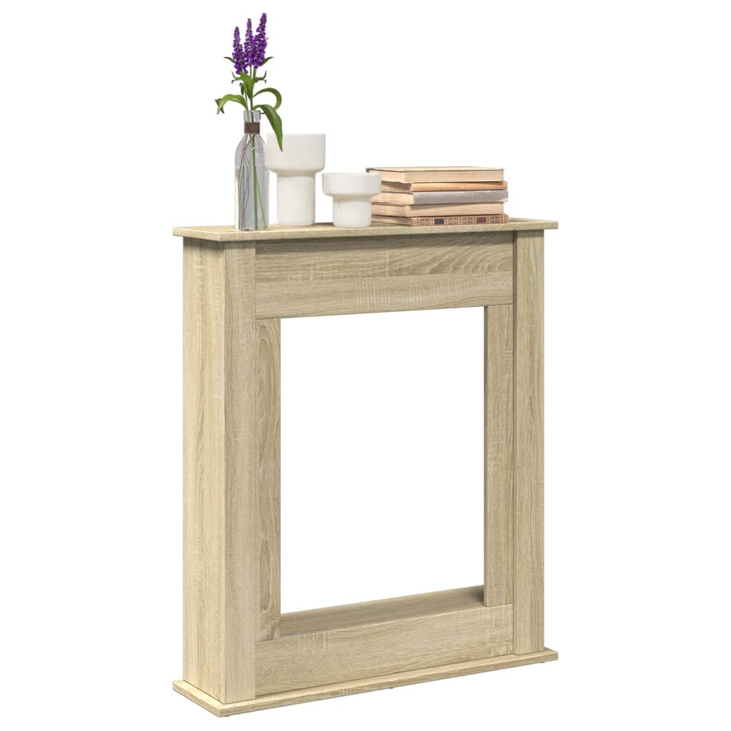 Krbová Obestavba Černá 75 X 20 X 87,5 Cm Kompozitní Dřevo