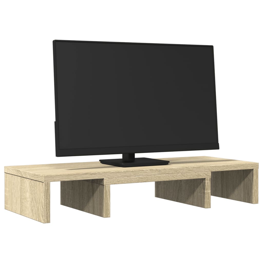 Stojan Na Monitor 60 X 24 X 10,5 Cm Kompozitní Dřevo