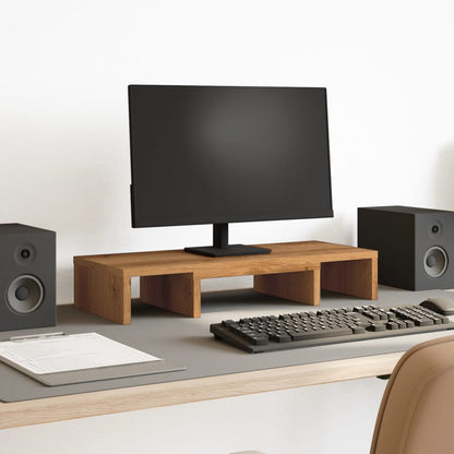 Stojan Na Monitor 60 X 24 X 10,5 Cm Kompozitní Dřevo
