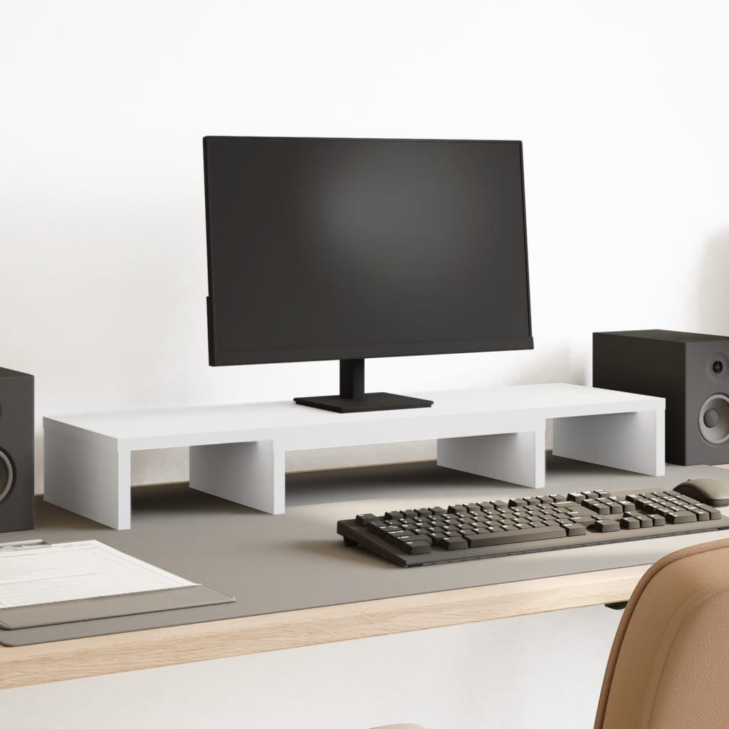 Stojan Na Monitor 60 X 24 X 10,5 Cm Kompozitní Dřevo