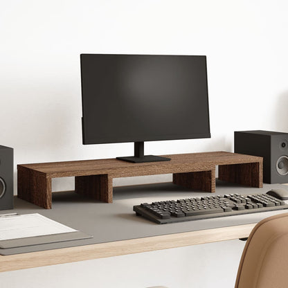 Stojan Na Monitor 60 X 24 X 10,5 Cm Kompozitní Dřevo