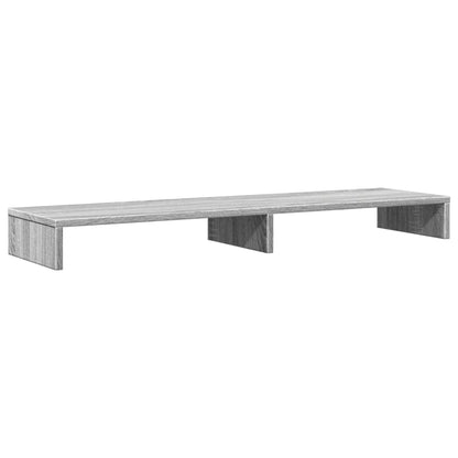 Stojan Na Monitor Šedý Sonoma 100 X 27 X 10 Cm Kompozitní Dřevo