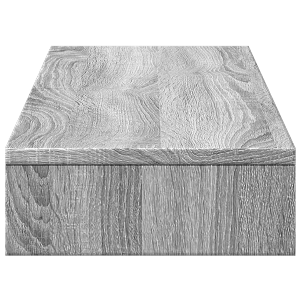 Stojan Na Monitor Šedý Sonoma 100 X 27 X 10 Cm Kompozitní Dřevo