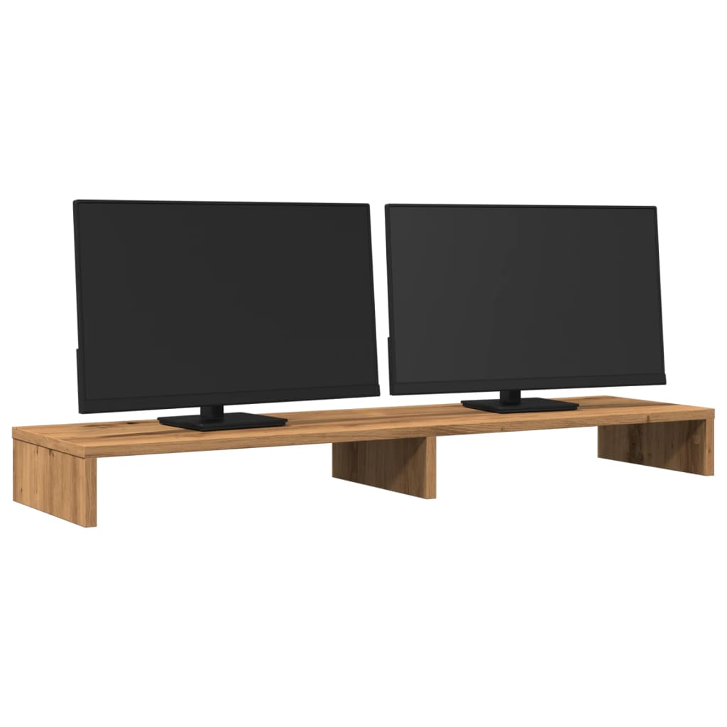 Stojan Na Monitor Dub Artisan 100 X 27 X 10 Cm Kompozitní Dřevo