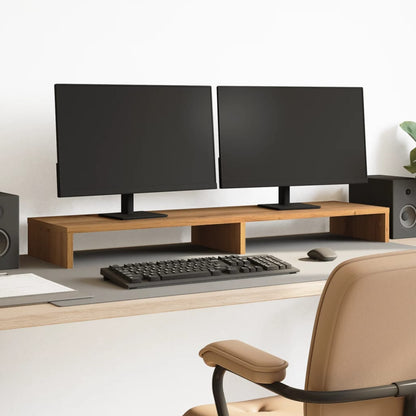Stojan Na Monitor Dub Artisan 100 X 27 X 10 Cm Kompozitní Dřevo