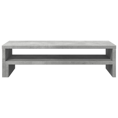 Stojan Na Monitor Betonově Šedý 54X22X15 Cm Kompozitní Dřevo