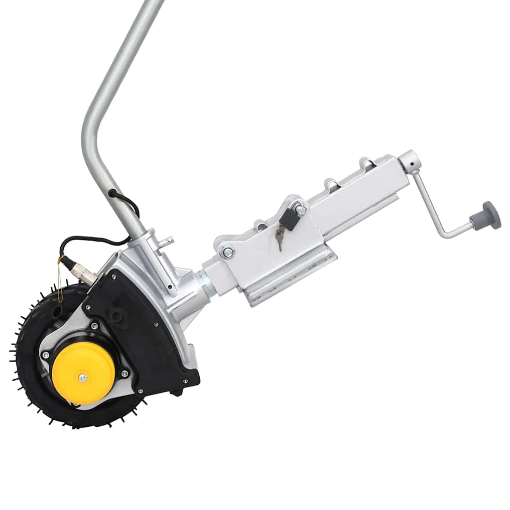 Zvedák Přívěsu S Kolečky 12 V 550 W Hliníkový