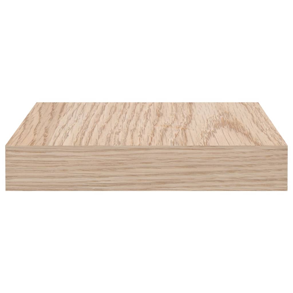 Plovoucí Police 2 Ks 40 X 23,5 X 4 Cm Kompozitní Dřevo