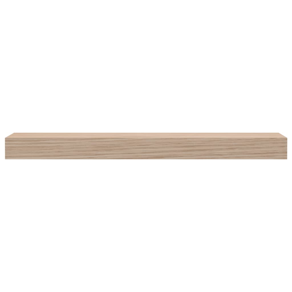 Plovoucí Police 2 Ks 50 X 23,5 X 4 Cm Kompozitní Dřevo