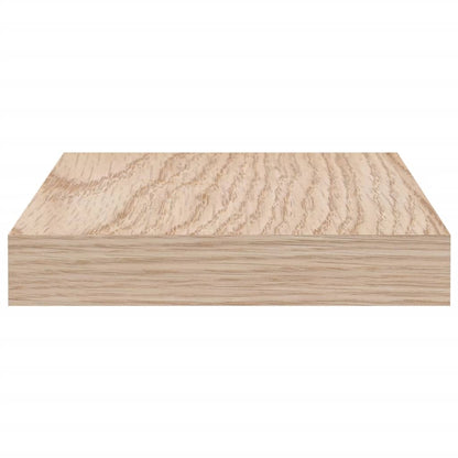 Plovoucí Police 2 Ks 50 X 23,5 X 4 Cm Kompozitní Dřevo
