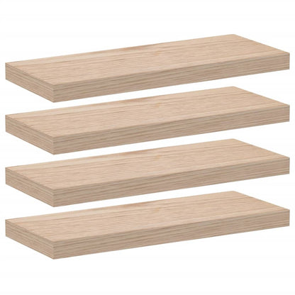 Plovoucí Police 4 Ks 60 X 23,5 X 4 Cm Kompozitní Dřevo