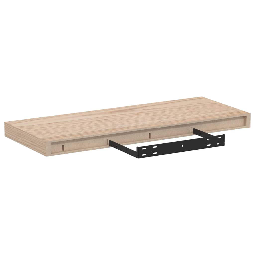 Plovoucí Police 4 Ks 60 X 23,5 X 4 Cm Kompozitní Dřevo