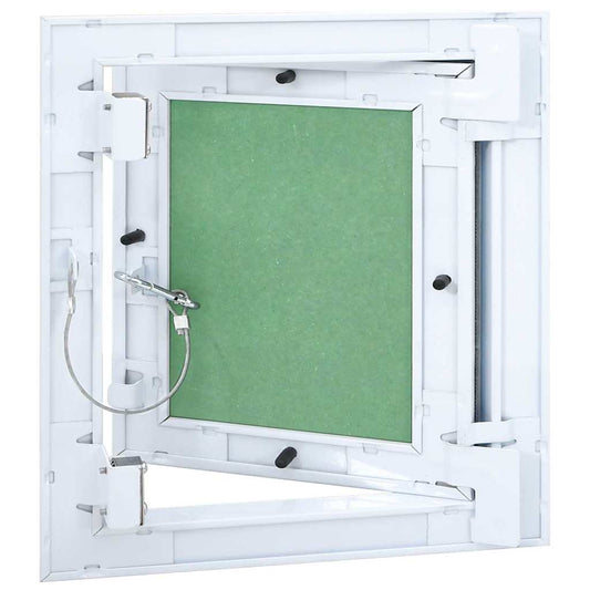 Přístupový Panel Zelená A Stříbrná 30 X 30 Cm