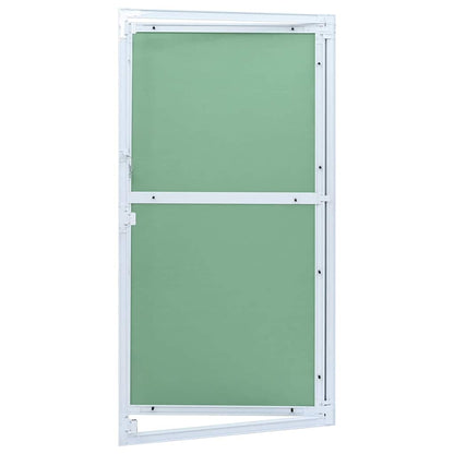 Přístupový Panel Zelená A Stříbrná 55 X 105 Cm