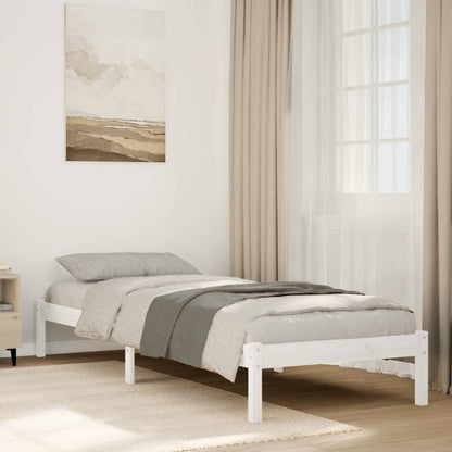 Rám Postele Masivní Dřevo Small Single