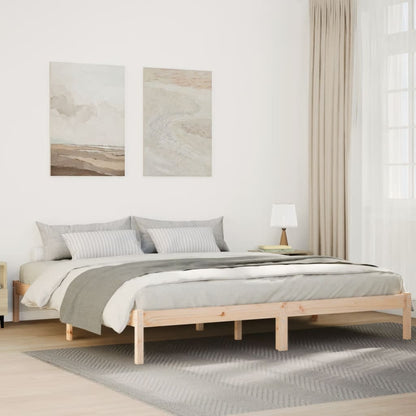 Rám Postele Masivní Dřevo Small Single