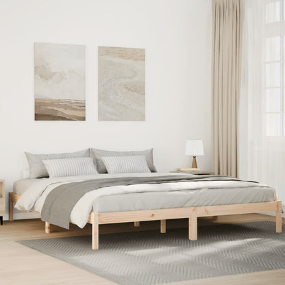 Rám Postele Masivní Dřevo Small Single