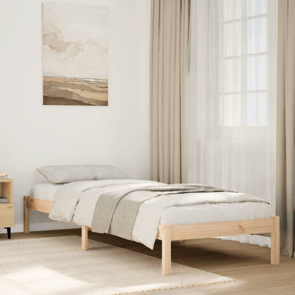 Rám Postele Masivní Dřevo Small Single