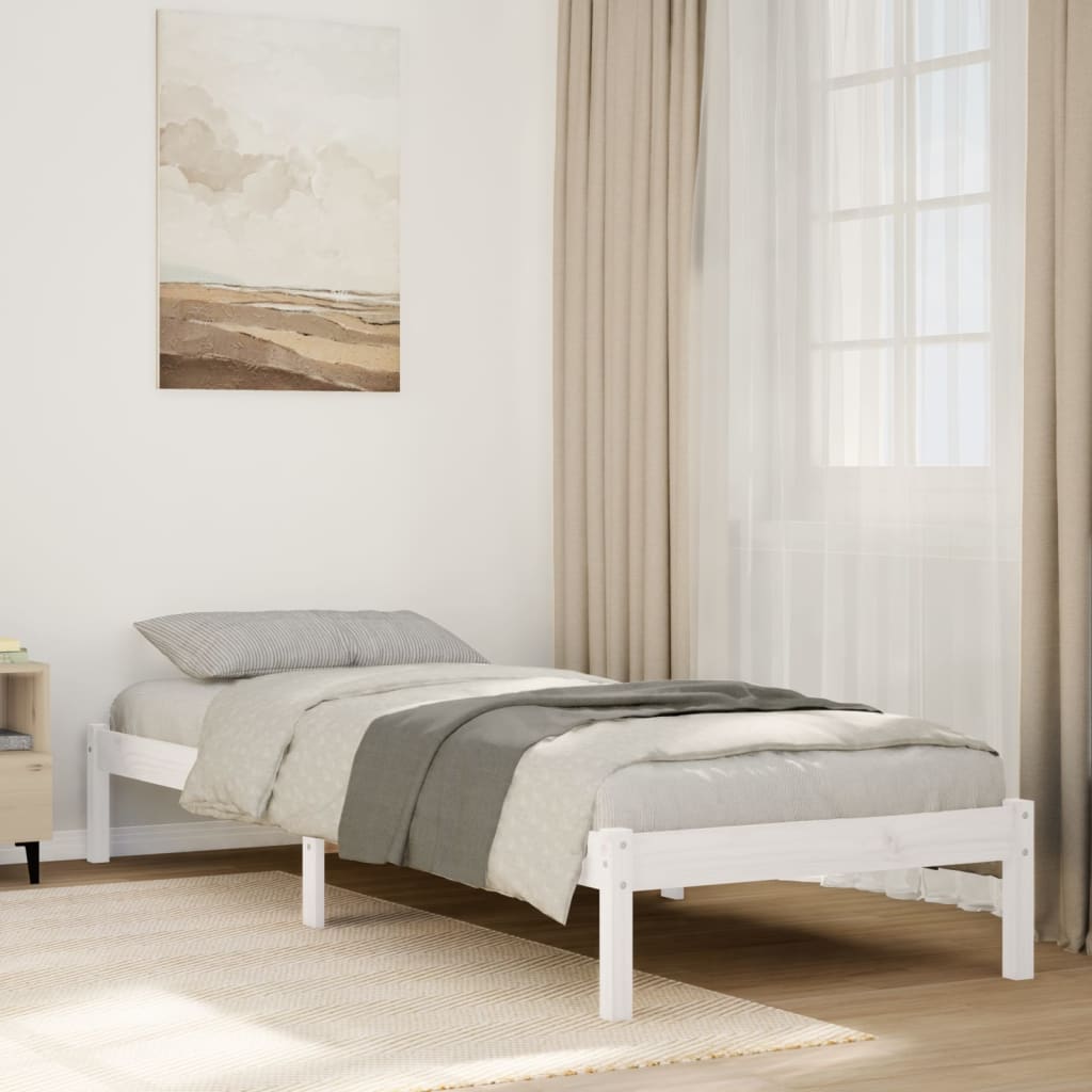 Rám Postele Masivní Dřevo Small Single