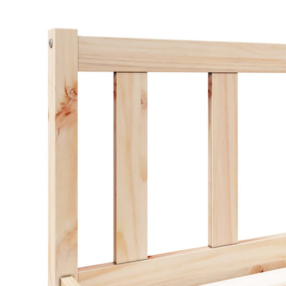 Prodloužený Rám Postele Bez Matrace 90 X 210 Cm Borovice
