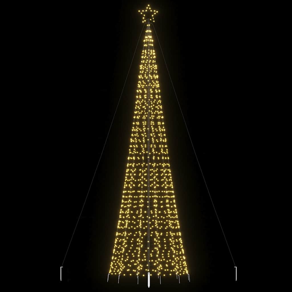 Led Vánoční Stromek S Hroty 570 Barevných Led