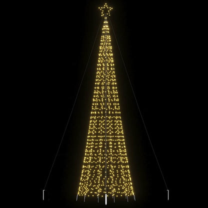 Led Vánoční Stromek S Hroty 570 Barevných Led