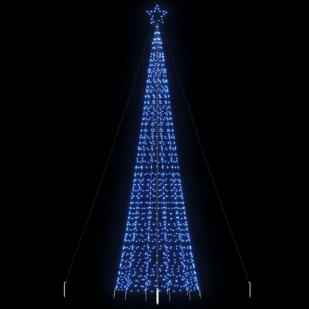 Led Vánoční Stromek S Hroty 570 Barevných Led