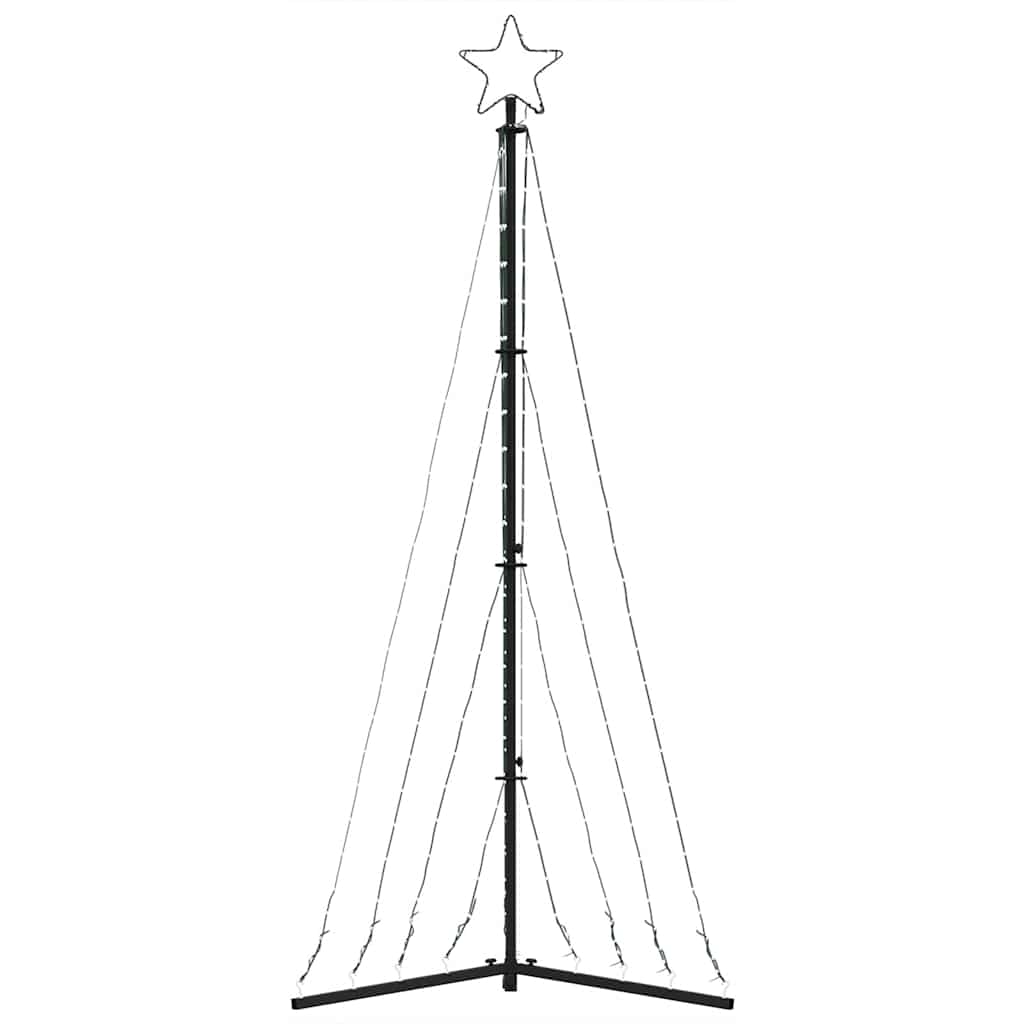 Led Vánoční Stromek 339 Teplých Bílých Led 187 Cm