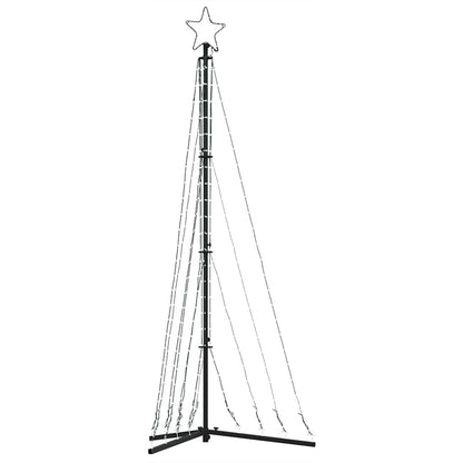 Led Vánoční Stromek 339 Studených Bílých Led 187 Cm