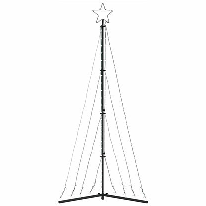 Led Vánoční Stromek 339 Studených Bílých Led 187 Cm