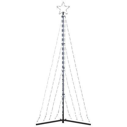 Led Vánoční Stromek 339 Studených Bílých Led 187 Cm