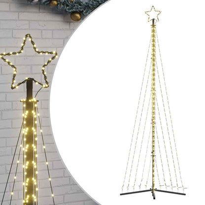 Led Vánoční Stromek 495 Teplých Bílých Led Diod 300,5 Cm