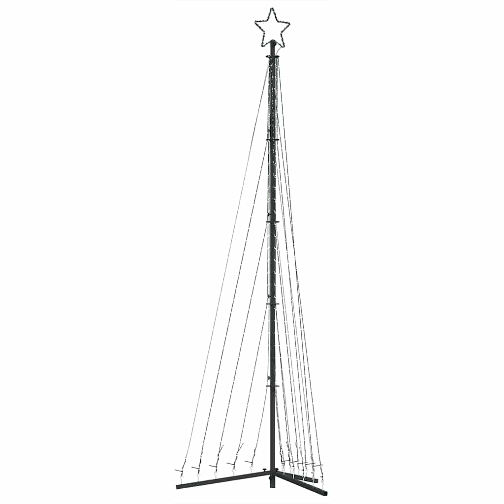 Led Vánoční Stromek 495 Teplých Bílých Led Diod 300,5 Cm