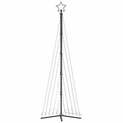 Led Vánoční Stromek 495 Teplých Bílých Led Diod 300,5 Cm