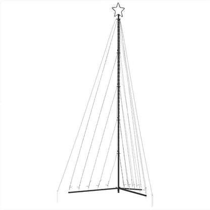 Led Vánoční Stromek 570 Studených Bílých Led Diod 399 Cm