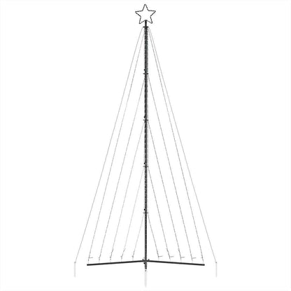 Led Vánoční Stromek 570 Studených Bílých Led Diod 399 Cm
