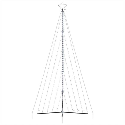 Led Vánoční Stromek 570 Studených Bílých Led Diod 399 Cm