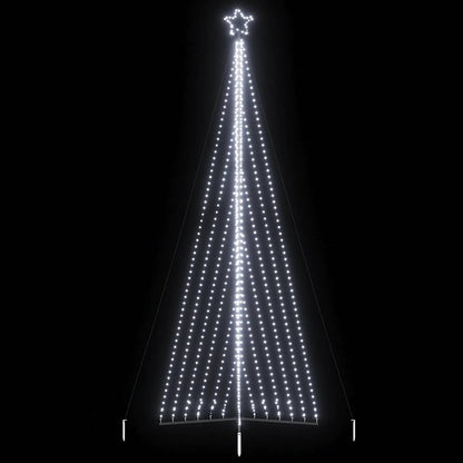 Led Vánoční Stromek 339 Teplých Bílých Led 187 Cm